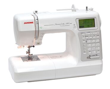 весы масса к: Тигүүчү машина Janome, Компьютерлештирилген, Автомат