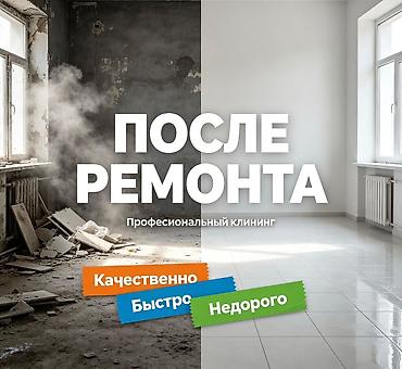 Клининговые услуги: Профессиональный клининг после ремонта - Уборка строительной пыли и — 1