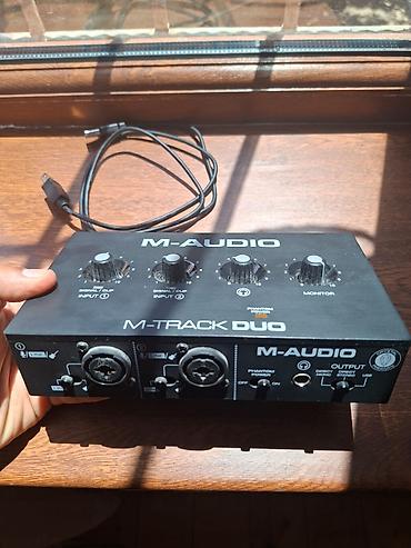 M-AUDIO DUO Satılır. yalnız 2 ay istifadə edilibo da qulaqcıqda lalafo.az -da M-AUDIO DUO Satılır. yalnız 2 ay istifadə edilibo da qulaqcıqda