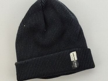 czarna czapka zimowa dla dziewczynki: Czapka, Zara, stan - Bardzo dobry
