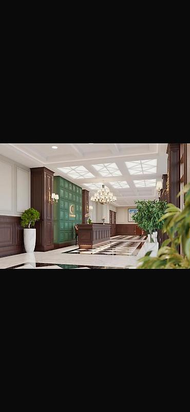 royal construction: 2 комнаты, 96 м², Асанбай мкр Элитка, 7 этаж, ПСО (под самоотделку) — 2