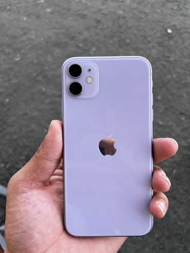 Apple iPhone: IPhone 11, Б/у, 128 ГБ, Защитное стекло, 81 %