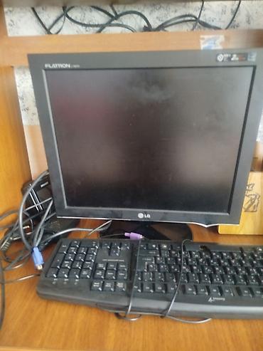 manitor lg: LG Flatron L1919S monitoru. Ev və ofis üçün uyğundur. Klaviatura da — 1