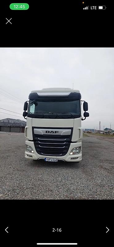 заглушка егр: Тягач, DAF, 2018 г., Без прицепа — 2