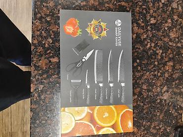 biçag: Mətbəx bıçaqları və alətlər dəsti – DAILYUSE Sharp Knives, 7 parça — 3