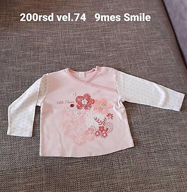 gospodja sova: Predstavljamo roze bodi za bebe devojčice sa dugim rukavima i cvetnim — 1