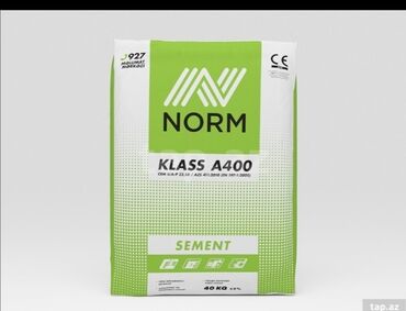 norm sement 400 marka qiymeti: Sement, A-Klass, M-400, Norm