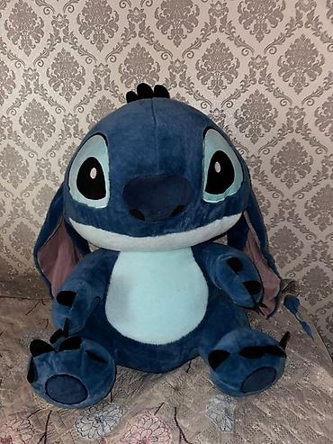 лабу стич: Мягкая игрушка «Стич» (из мультсериала Lilo & Stitch), большая — 1