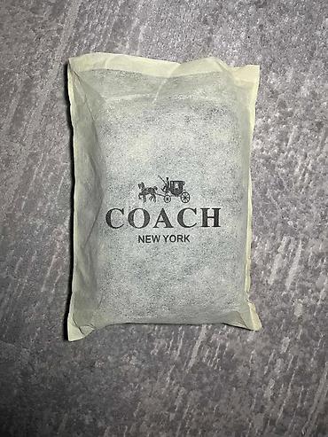 Барсетки: Барсетка, Coach, Материал: Натуральная кожа, Множество карманов, Съёмный ремень, Новый — 3