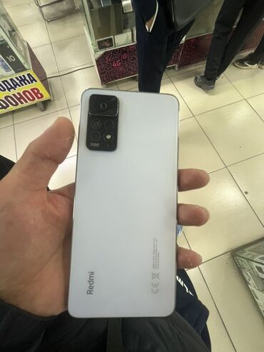 поко ф5 про цена бишкек: Redmi, Redmi Note 11 Pro, 128 ГБ, цвет - Белый