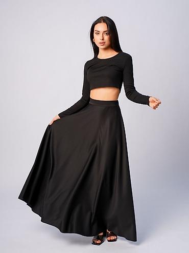 loreta turkey: Юбка, Модель юбки: Полусолнце, Макси, Высокая талия — 5
