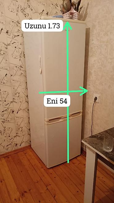 Soyuducu satilir Qiymet 300man Evdem satishdir Tam ishlekdir