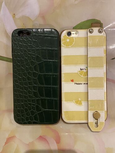 Чехлы: Продаю чехлы на iPhone 6s 100сом за две штуки