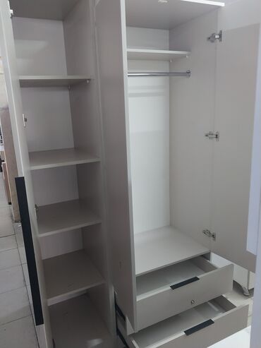 Шкафы для одежды: Шкаф для одежды, Новый, Прямой, ЛДСП — 37