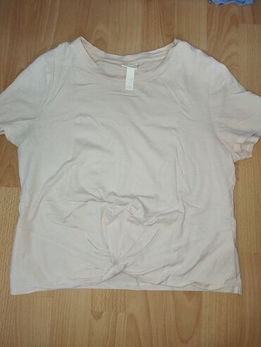 champion majice: H&M, XS (EU 34), S (EU 36), Cotton, color - Beige