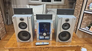 Musiqi mərkəzləri: Panasonic SA-VK750 DVD Stereo System – 5.1 ev kino-teatrı Komplekt: - — 6