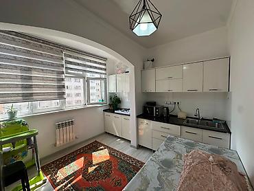 69: 1 комната, 45 м², Кок-Жар ж/м 106 серия улучшенная, 6 этаж, Евроремонт — 1