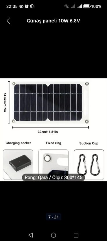 Günəş lampaları: Yeni, Günəş lampası, Ödənişli çatdırılma — 5