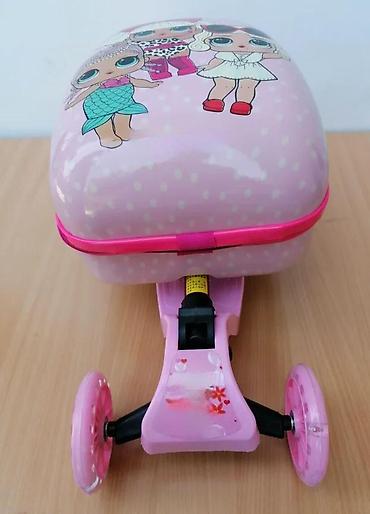 Rančevi, torbe i koferi: Dečiji trotinet sa koferom – 2 u 1 - Trotinet sa tri točka (dva — 16