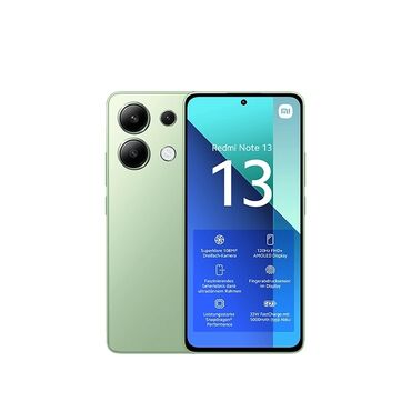 samsung sade telefonlar: Xiaomi 13, 8 GB, rəng - Yaşıl, 
 Barmaq izi