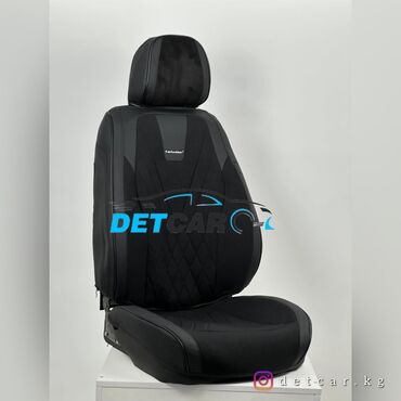 Чехлы и накидки на сиденья: Фирменные 5D чехлы Bizzon Закрывают боковину и спинку передних — 2