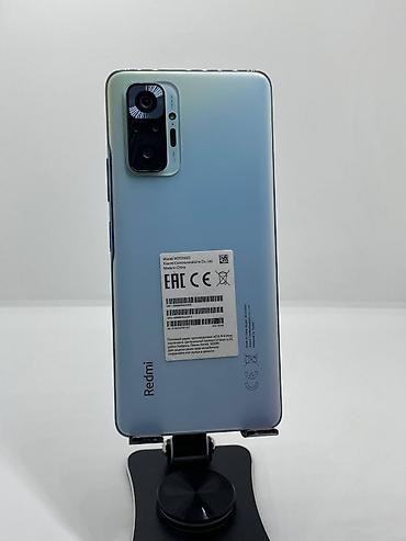 Мобильные телефоны и аксессуары: Redmi, Redmi Note 10 Pro, Б/у, 128 ГБ, цвет - Голубой, 2 SIM — 3