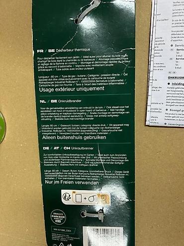 Oprema i sredstva za zaštitu: PARKSIDE termički plamenik za uklanjanje korova - Ručni plamenik za — 9