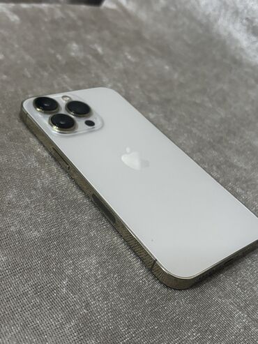 iphone 80: IPhone 13 Pro, 128 GB, Matte Gold, Zəmanət, Qırıq, Barmaq izi