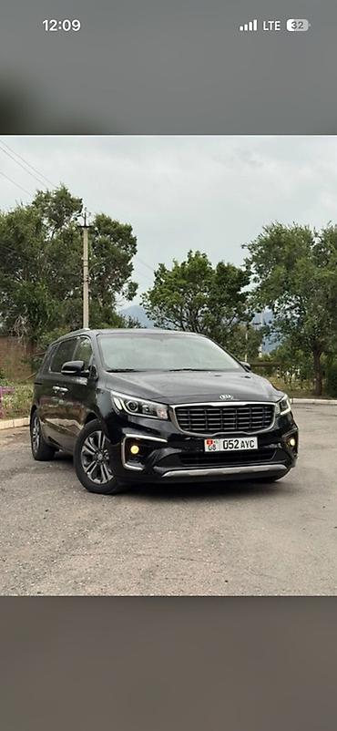 ижара машина: Kia Carnival: 2019 г., 2.2 л, Автомат, Дизель, Вэн/Минивэн — 1