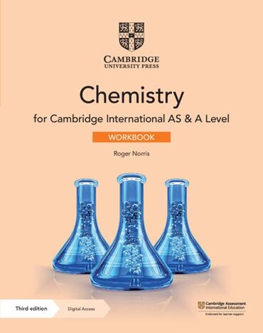 manacled книга: Cambridge International AS & A Level Chemistry Workbook Продаю