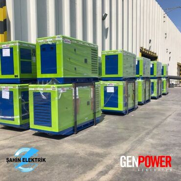 elektrik saygaci qiymeti: Yeni Dizel Generator GenPower, Pulsuz çatdırılma, Zəmanətli, Kredit yoxdur