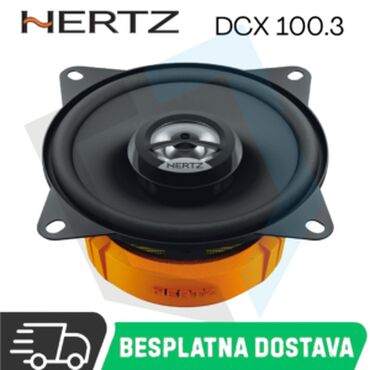 Ostala auto elektronika: This page lists various 100mm car speakers from brands such as Alpine — 5