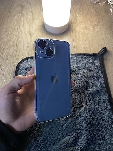 Apple iPhone: IPhone 14, Б/у, 128 ГБ, Голубой, Кабель, Чехол, 79 % — 9