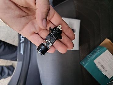 pajero mini: Məhsul: Avtomobil üçün LED ön işıq lampaları dəsti (2 ədəd) H7 — 3