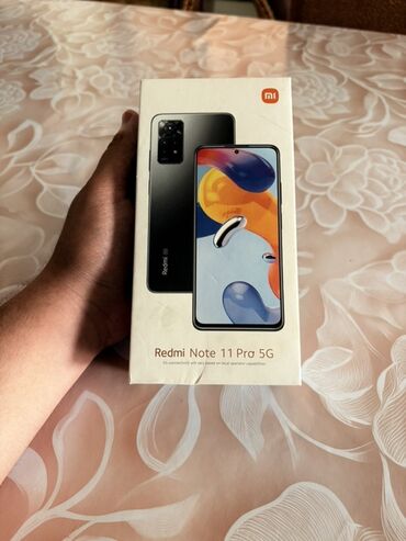 Haima: Xiaomi Redmi Note 11 Pro 5G mobil telefonu qutusu satılır sonu 7 manat