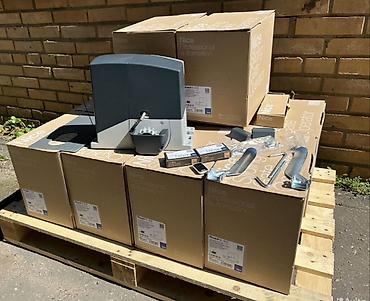 Откатные ворота: Моторчик для автоматизации откатных ворот массой до 1 000кг. Двигатель — 6