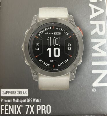 Garmin: Garmin Fenix 7x PRO (Sapphire Solar TITANIUM). В идеальном состоянии