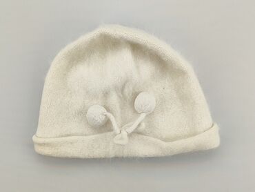 czapka uszatka biała: Hat, condition - Very good