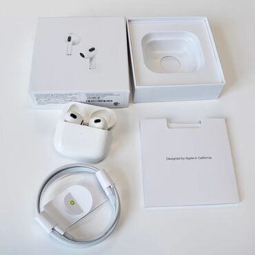 блютуз наушники: AirPods 3 
Full box, полная комплектация 
Состояние новых, open box