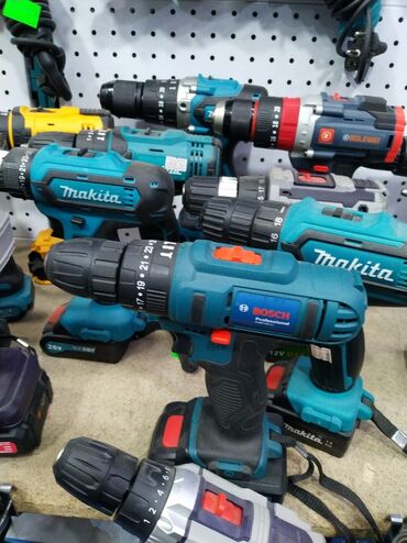 zaryatqa direli: Bosch Professional markalı akkumulyatorlu vintburan. Bu alət, müxtəlif