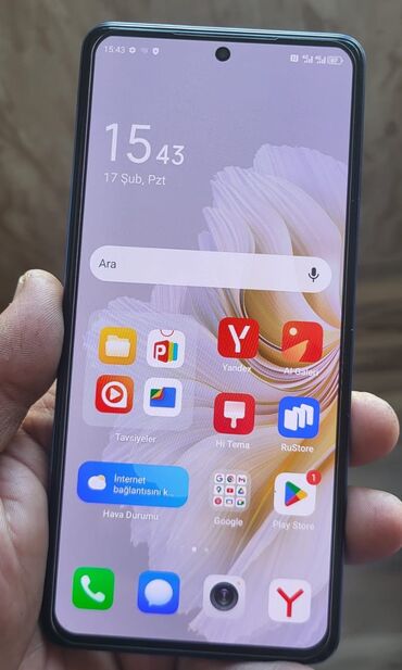 60 fps redmi telefonlar: Xiaomi Redmi K20, 256 GB, rəng - Göy, 
 Barmaq izi, İki sim kartlı, Face ID