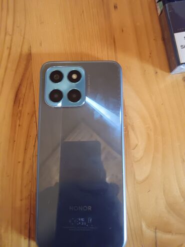 телефон fly fs511: Honor X6, 64 ГБ, цвет - Синий, Отпечаток пальца