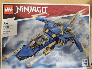 детский батут с защитной сеткой: Конструктор LEGO Ninjago Jay’s Lightning Jet EVO 71784, 6+ лет, 146 шт