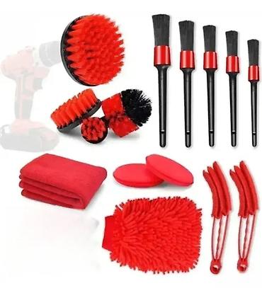Car Parts & Accessories: Set za pranje automobila i čišćenje 🚗 Novo Komplet alata za čišćenje — 1