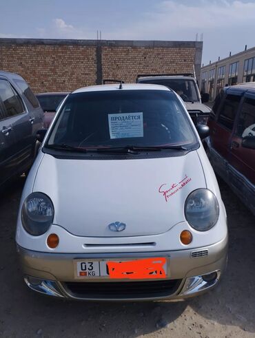 машына ош: Daewoo Matiz: 2002 г., 0.8 л, Автомат, Бензин, Хэтчбэк