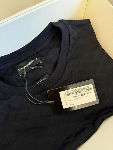 pandora qutu: Futbolka, Emporio Armani, M, rəng - Qara — 4