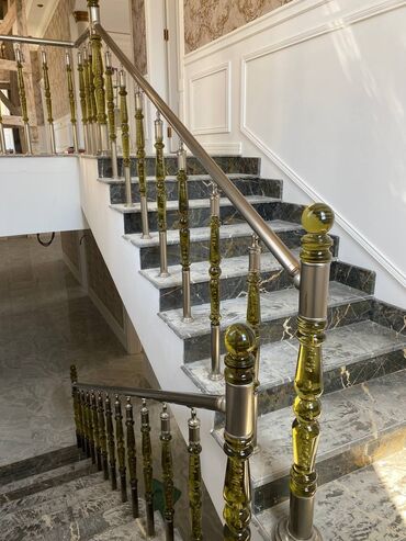 Pilləkən məhəccərləri: Aluminium ve suseli məhəccər istehsalı və quraşdırılması - Dizayn — 5