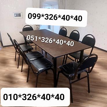 Masa və oturacaq dəstləri: Mətbəx üçün, Yeni, Dördbucaq masa, 4 stul — 11