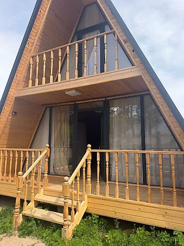 Посуточная аренда домов: 🌲 Стильные A-frame коттеджи на Иссык-Куле | Чок-Тал | До 8 мест — 2