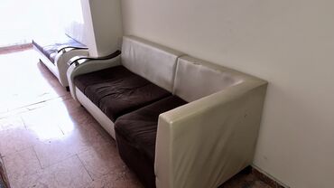 купить диван бу в баку: Диван, Нераскладной, Без подьемного механизма, Кожзаменитель, Нет доставки